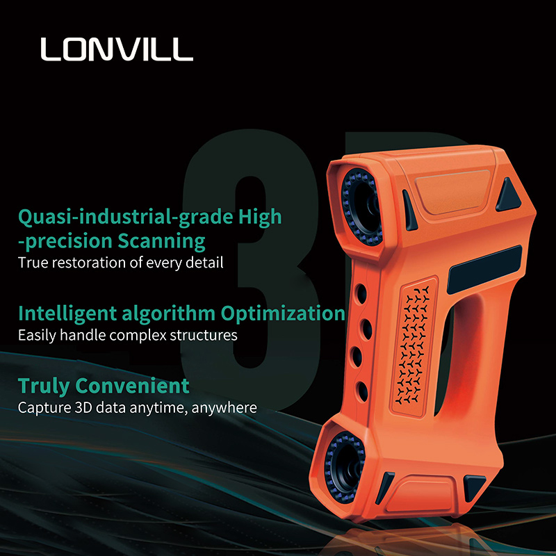 أداة المسح ثلاثي الأبعاد المحم - مراجعة Handheld 3D Scanner High Precision وسعره