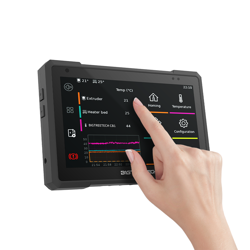 شاشة لمس BIGTREETECH Pad 7 IPS - مراجعة Klipper Pad 7 Inch وسعره