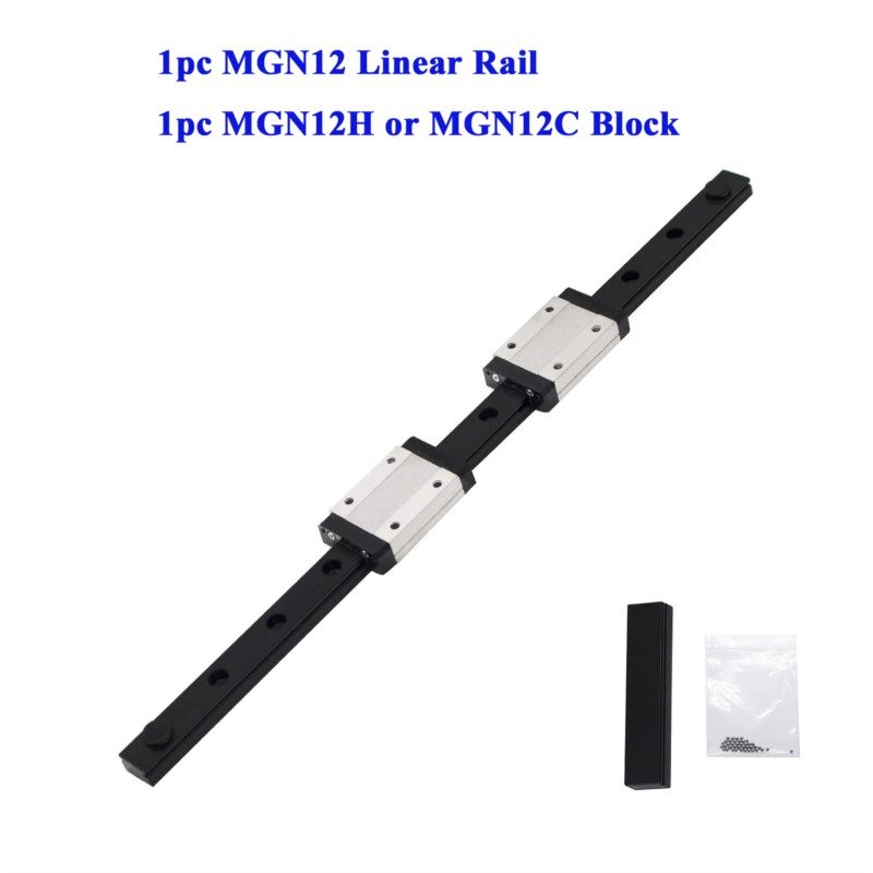 12 مللي متر MGN12 خطي انزلاق د - مراجعة Linear Rail Mgn12H Set وسعره
