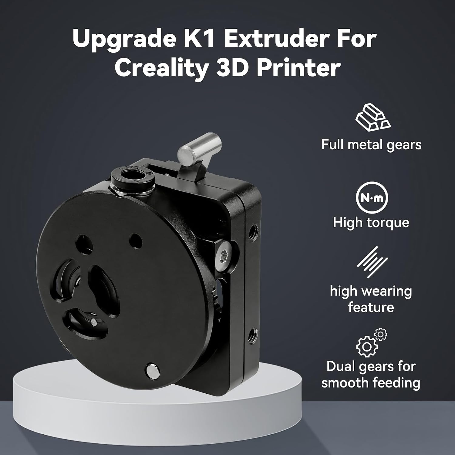 مجموعة K1 المطورة لطرازات K1/K - مراجعة Direct Drive Dual Gear Extruder High Speed وسعره